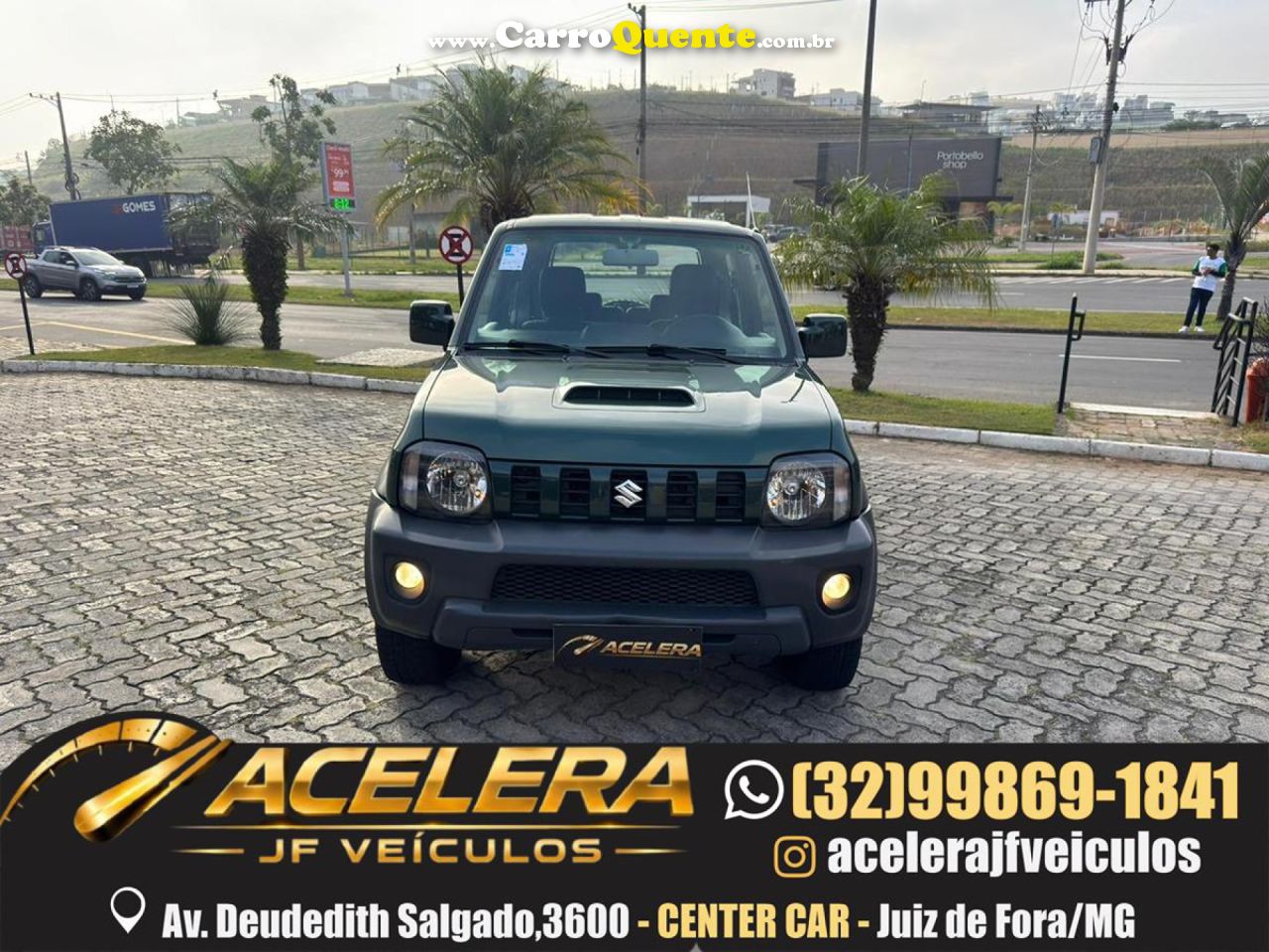 SUZUKI   JIMNY WIDE JIMNY4ALL 1.3 16V   VERDE 2016 1.3 GASOLINA - Loja