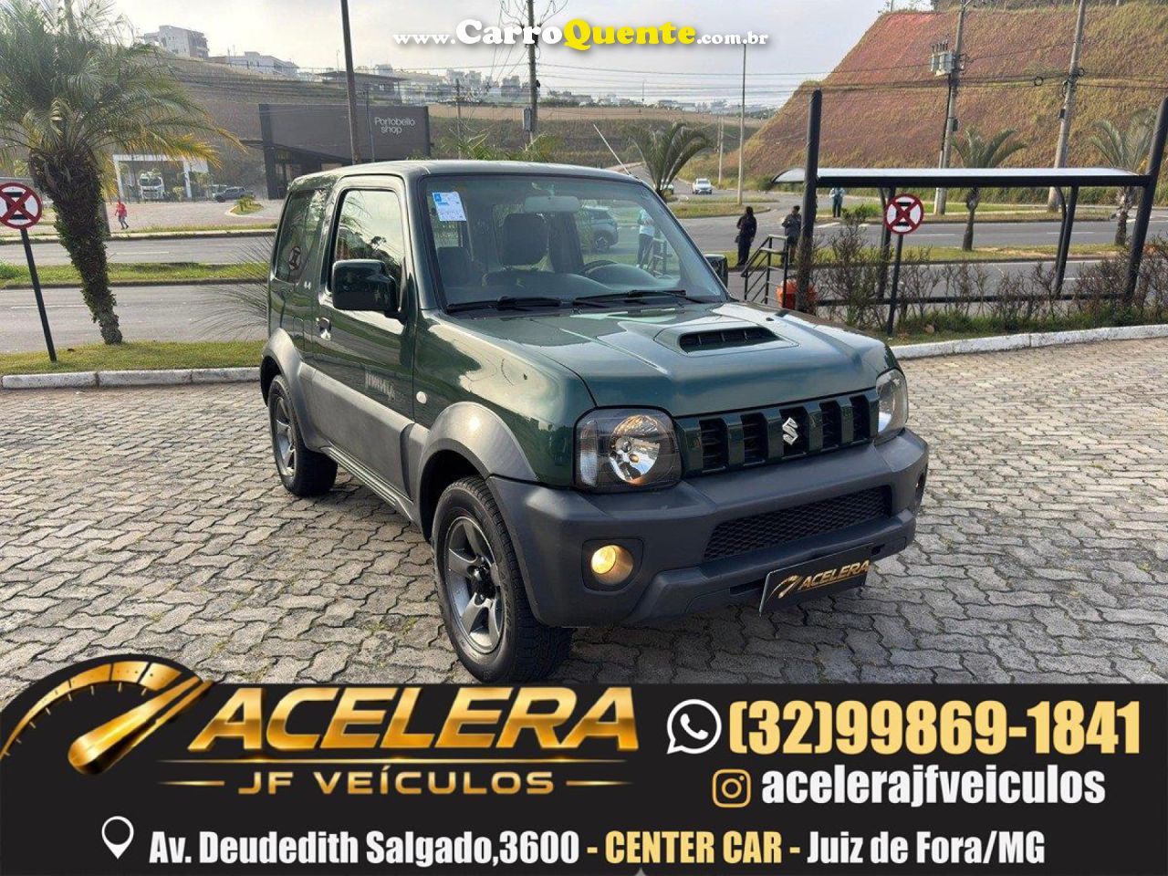 SUZUKI   JIMNY WIDE JIMNY4ALL 1.3 16V   VERDE 2016 1.3 GASOLINA - Loja