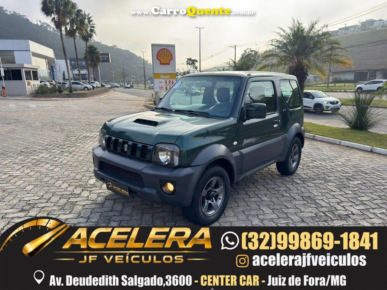 SUZUKI   JIMNY WIDE JIMNY4ALL 1.3 16V   VERDE 2016 1.3 GASOLINA - Loja