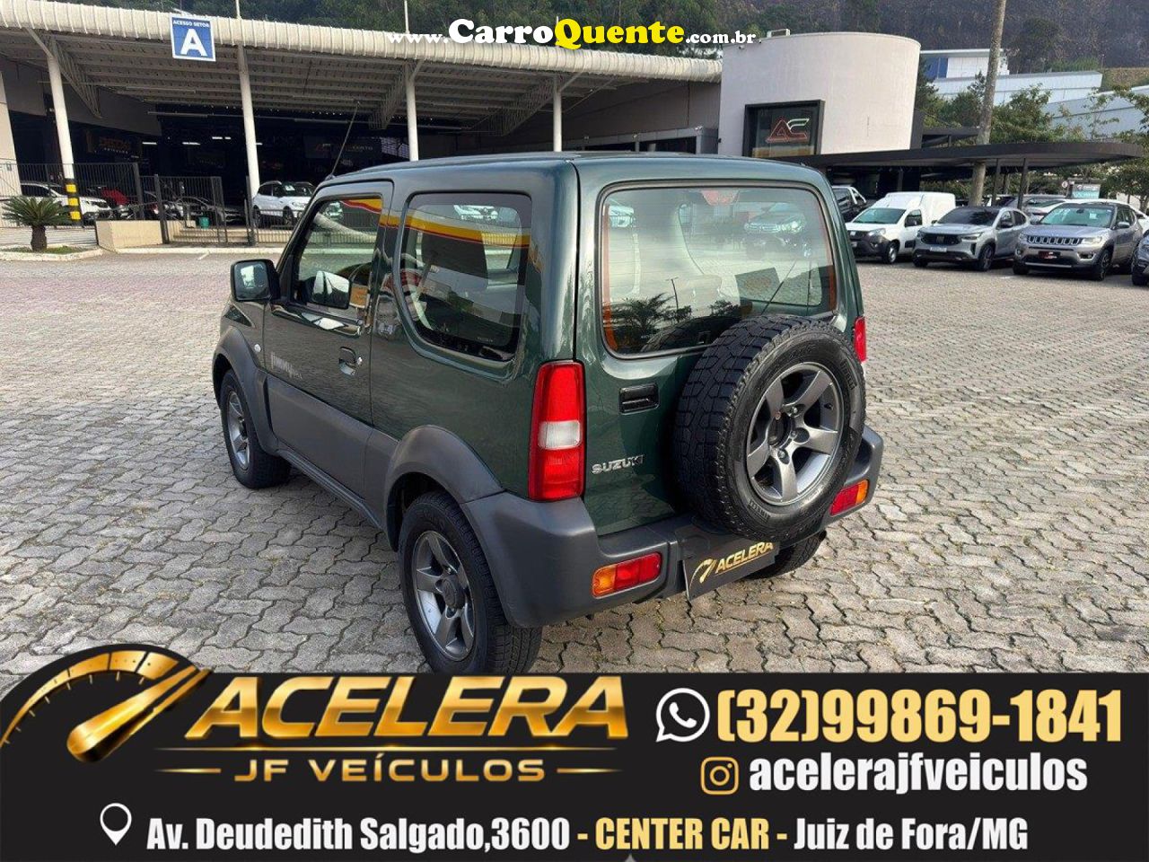 SUZUKI   JIMNY WIDE JIMNY4ALL 1.3 16V   VERDE 2016 1.3 GASOLINA - Loja