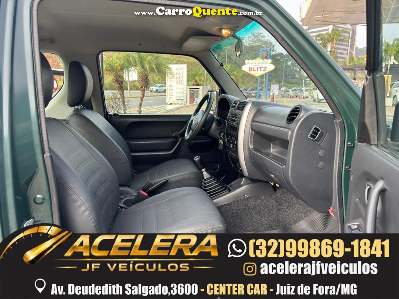 SUZUKI   JIMNY WIDE JIMNY4ALL 1.3 16V   VERDE 2016 1.3 GASOLINA - Loja