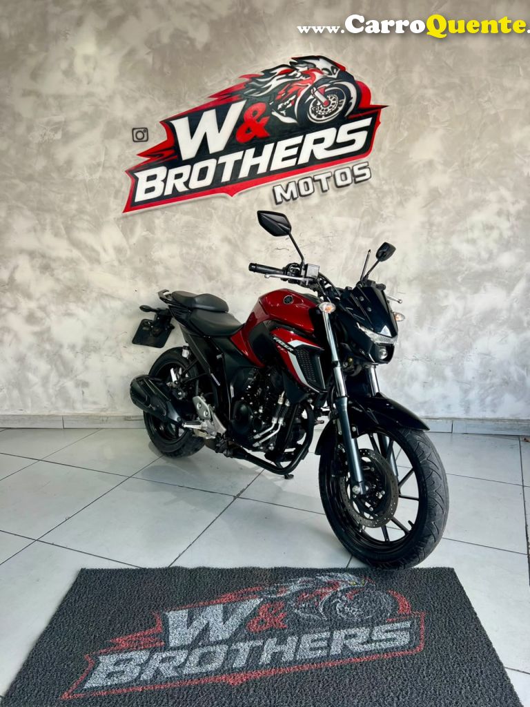 YAMAHA    FAZER 250   VERMELHO 2024 250CC FLEX - Loja