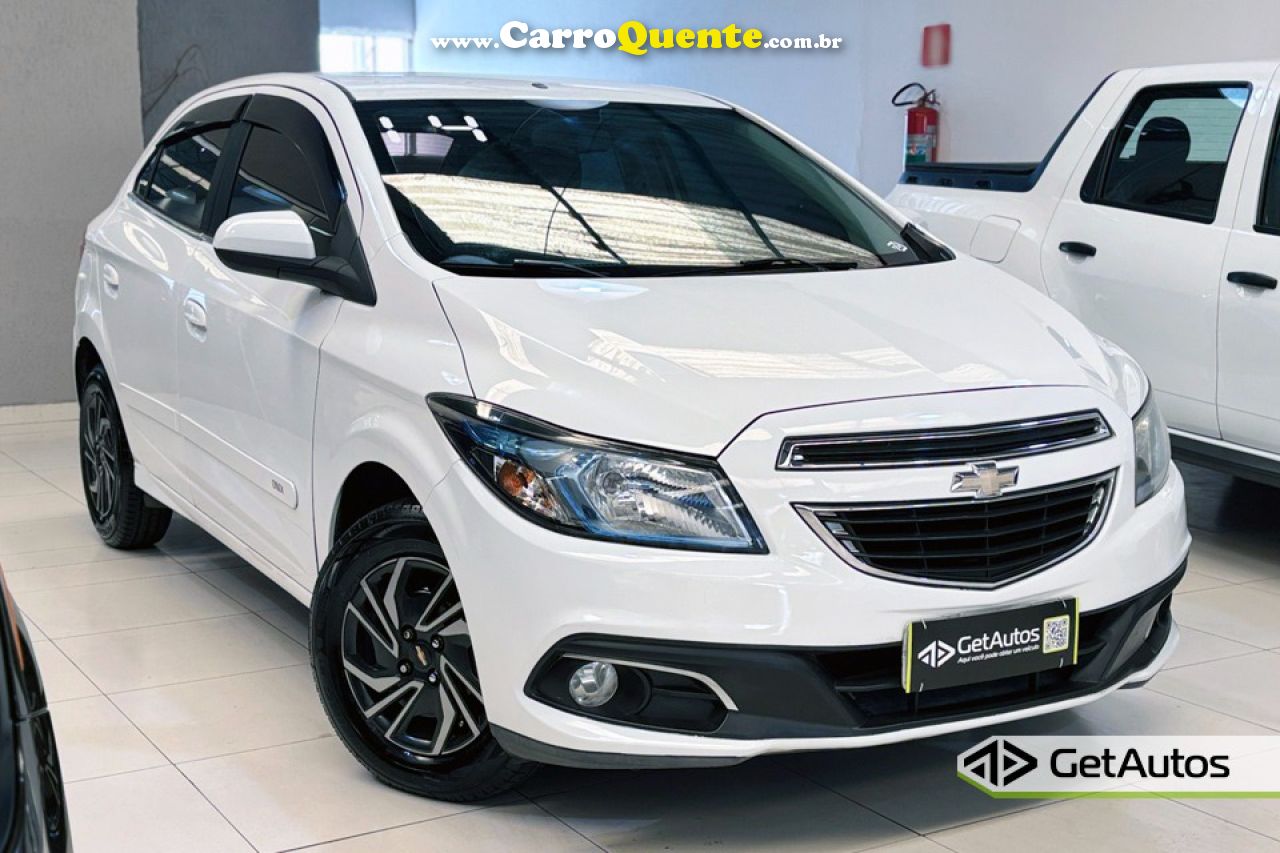 CHEVROLET   ONIX HATCH LT 1.0 8V FLEXPOWER 5P MEC.   BRANCO 2014 1.0 FLEX - Loja