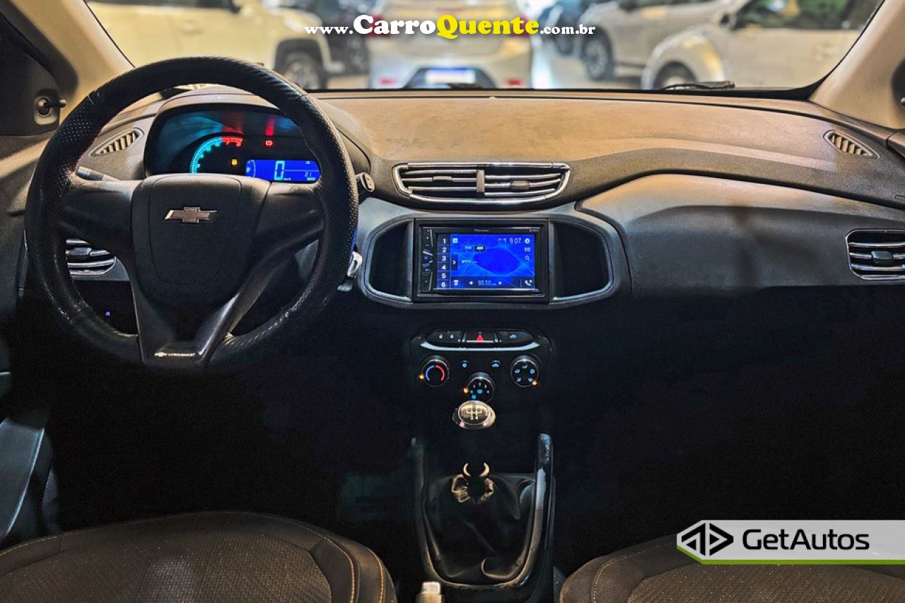 CHEVROLET   ONIX HATCH LT 1.0 8V FLEXPOWER 5P MEC.   BRANCO 2014 1.0 FLEX - Loja