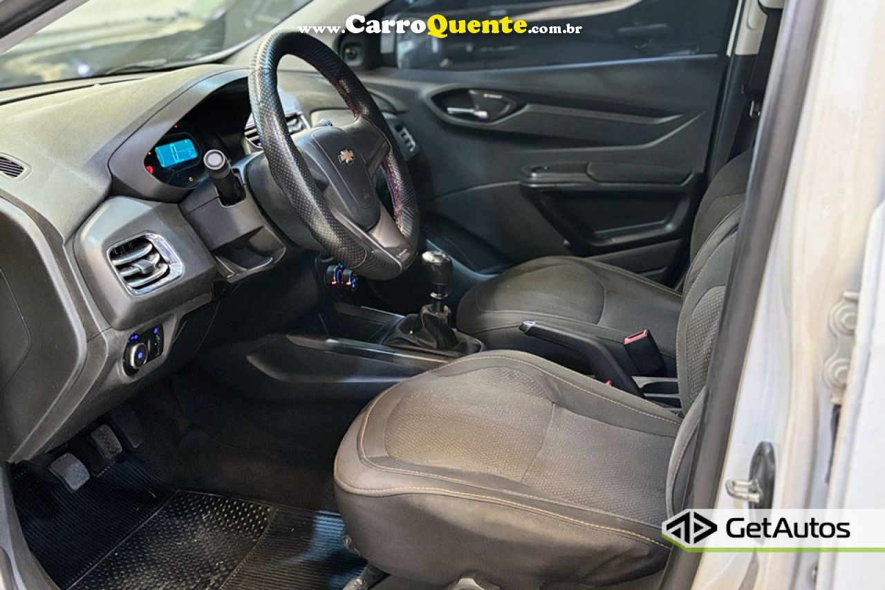 CHEVROLET   ONIX HATCH LT 1.0 8V FLEXPOWER 5P MEC.   BRANCO 2014 1.0 FLEX - Loja