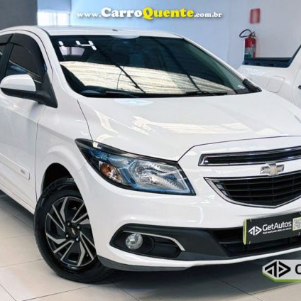 CHEVROLET   ONIX HATCH LT 1.0 8V FLEXPOWER 5P MEC.   BRANCO 2014 1.0 FLEX