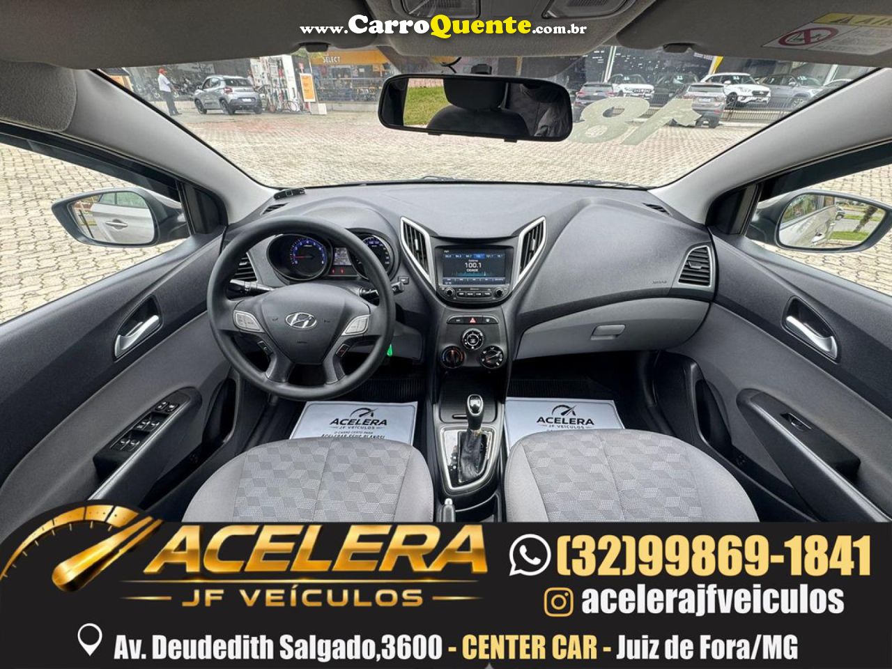 HYUNDAI   HB20S C.STYLEC.PLUS1.6 FLEX 16V AUT. 4P   PRATA 2018 1.6 FLEX - Loja