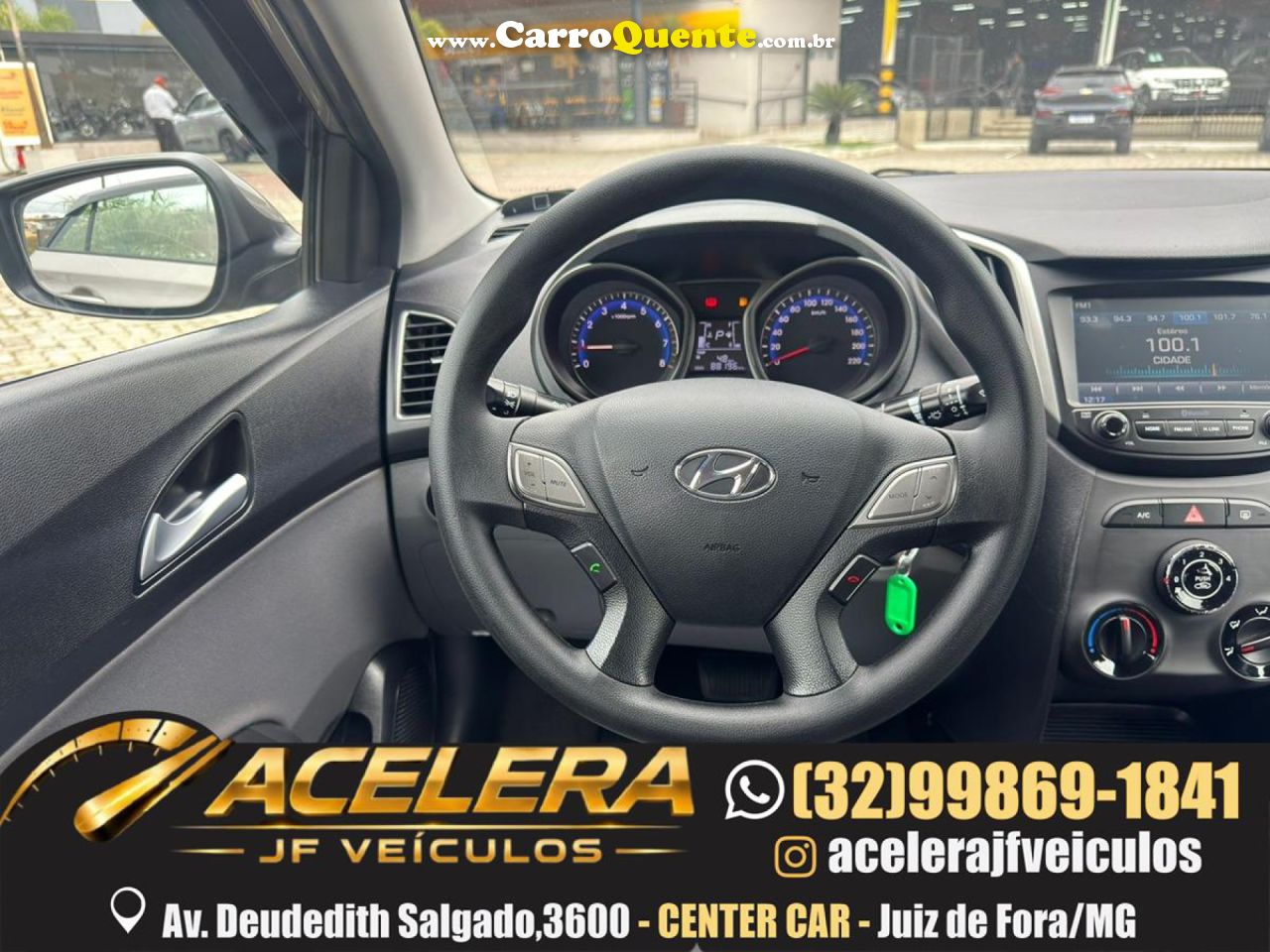 HYUNDAI   HB20S C.STYLEC.PLUS1.6 FLEX 16V AUT. 4P   PRATA 2018 1.6 FLEX - Loja