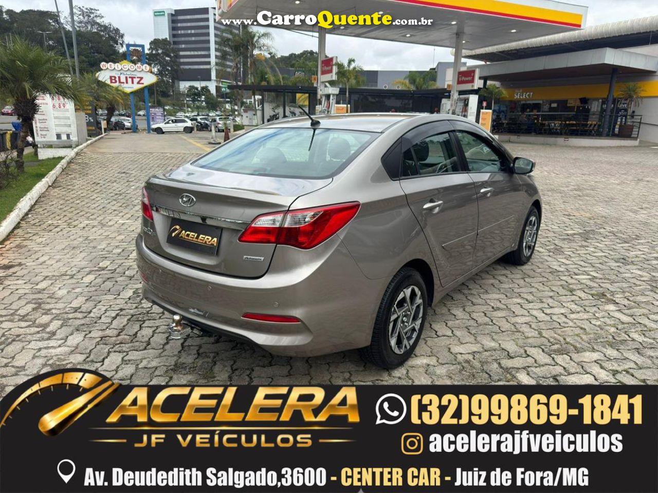 HYUNDAI   HB20S C.STYLEC.PLUS1.6 FLEX 16V AUT. 4P   PRATA 2018 1.6 FLEX - Loja