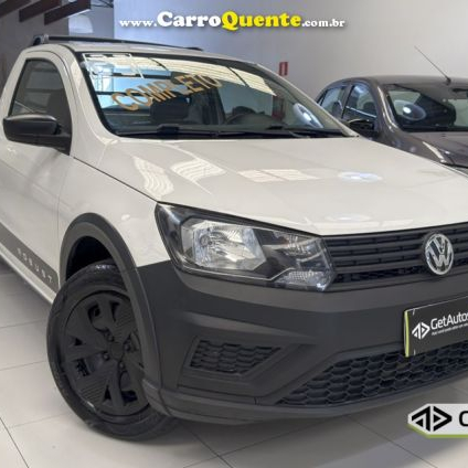 VOLKSWAGEN   SAVEIRO ROBUST 1.6 TOTAL FLEX 16V    BRANCO 2023 1.6 FLEX