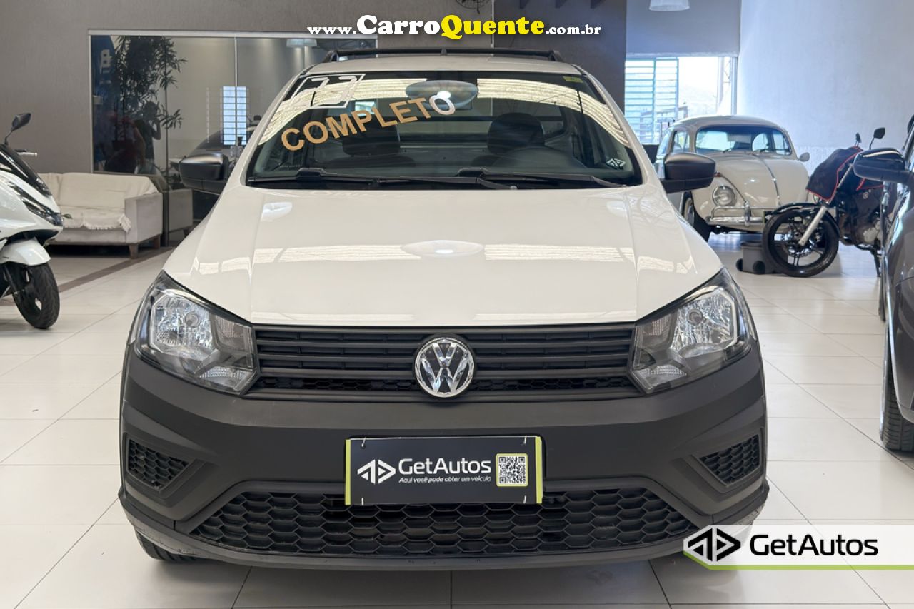 VOLKSWAGEN   SAVEIRO ROBUST 1.6 TOTAL FLEX 16V    BRANCO 2023 1.6 FLEX - Loja