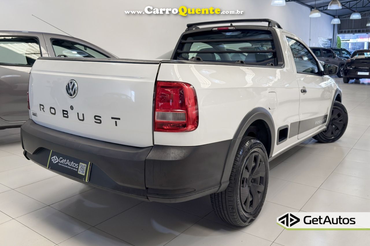 VOLKSWAGEN   SAVEIRO ROBUST 1.6 TOTAL FLEX 16V    BRANCO 2023 1.6 FLEX - Loja