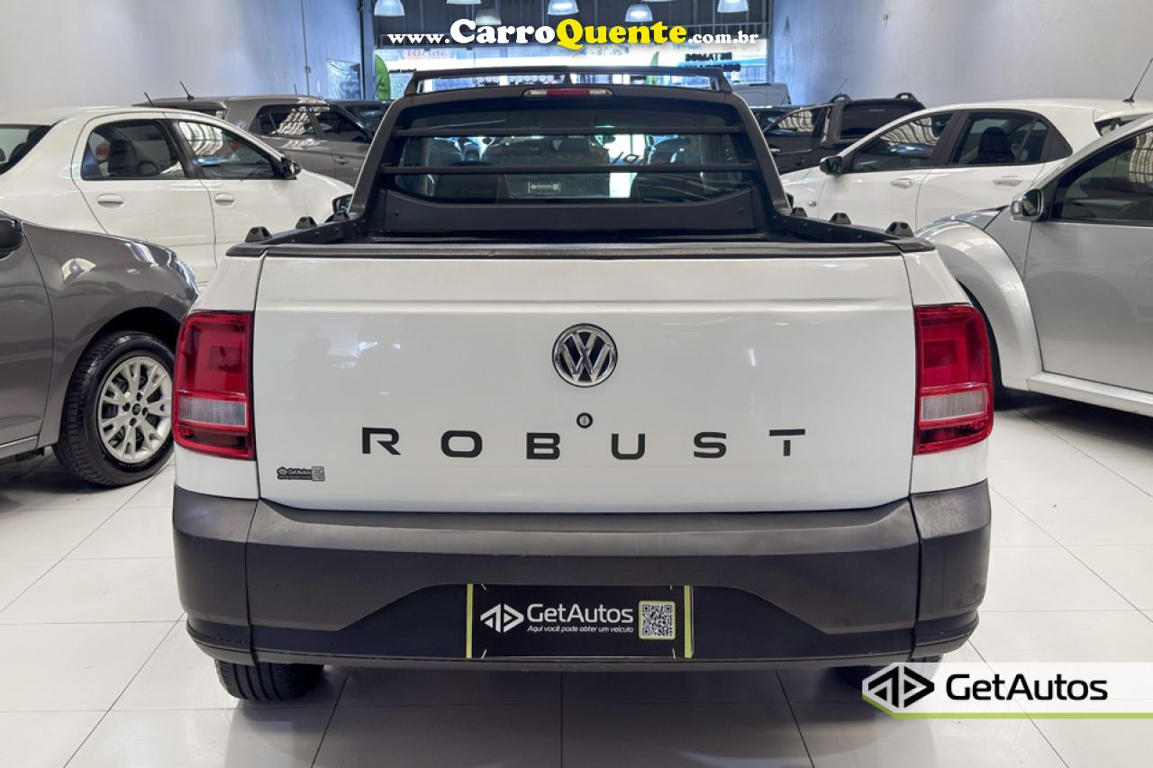 VOLKSWAGEN   SAVEIRO ROBUST 1.6 TOTAL FLEX 16V    BRANCO 2023 1.6 FLEX - Loja