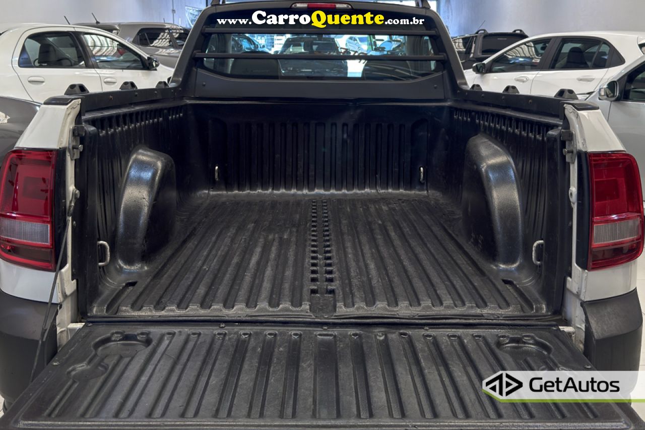 VOLKSWAGEN   SAVEIRO ROBUST 1.6 TOTAL FLEX 16V    BRANCO 2023 1.6 FLEX - Loja
