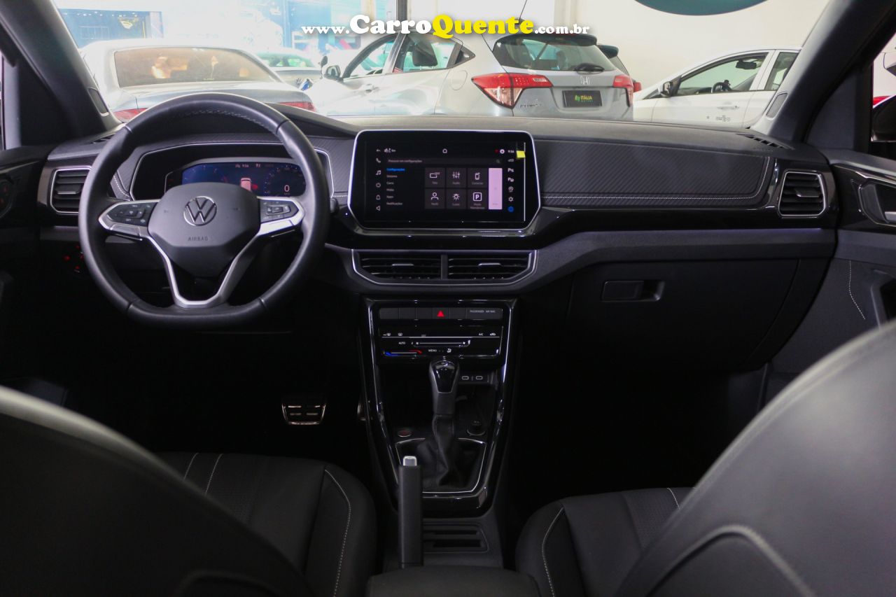 VOLKSWAGEN   T-CROSS HIGHLINE 1.4 TSI FLEX 16V 5P AUT   PRETO 2025 1.4 FLEX - Loja