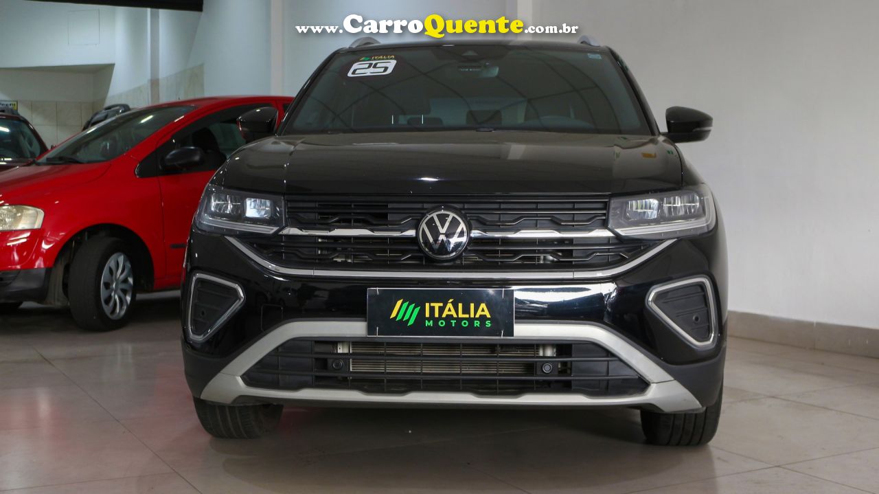 VOLKSWAGEN   T-CROSS HIGHLINE 1.4 TSI FLEX 16V 5P AUT   PRETO 2025 1.4 FLEX - Loja