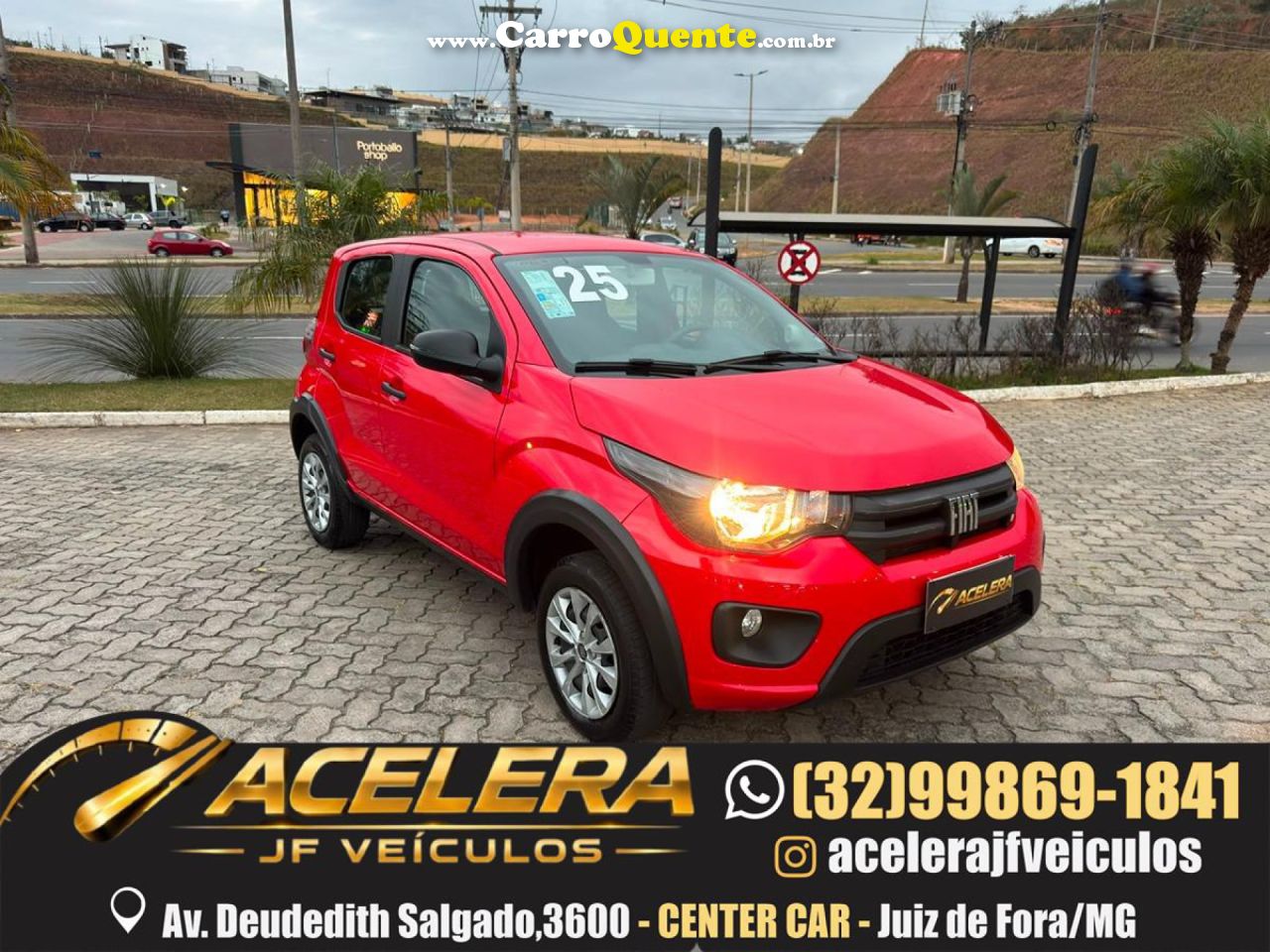 FIAT   MOBI LIKE 1.0 FIRE FLEX 5P.   VERMELHO 2025 1.0 FLEX - Loja