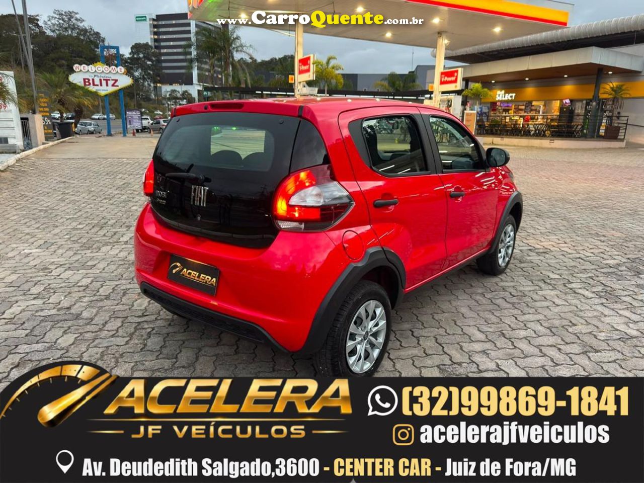 FIAT   MOBI LIKE 1.0 FIRE FLEX 5P.   VERMELHO 2025 1.0 FLEX - Loja