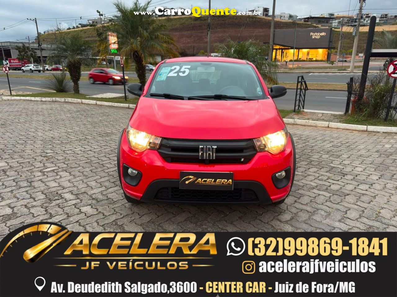 FIAT   MOBI LIKE 1.0 FIRE FLEX 5P.   VERMELHO 2025 1.0 FLEX - Loja