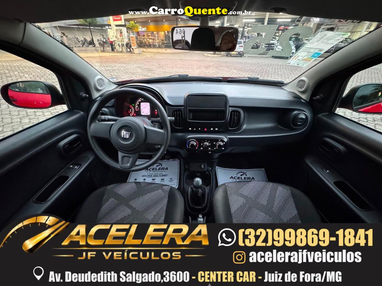 FIAT   MOBI LIKE 1.0 FIRE FLEX 5P.   VERMELHO 2025 1.0 FLEX - Loja