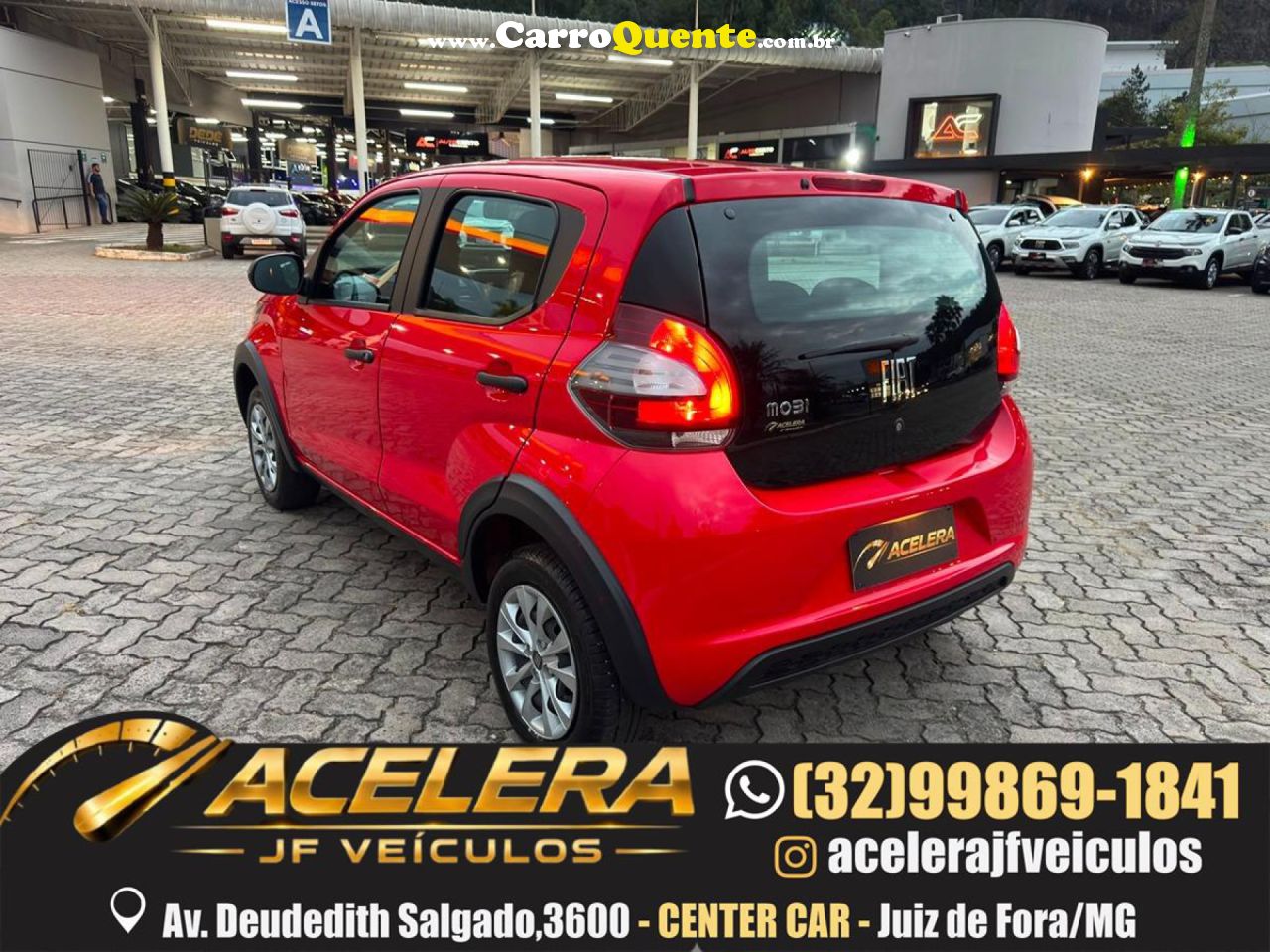 FIAT   MOBI LIKE 1.0 FIRE FLEX 5P.   VERMELHO 2025 1.0 FLEX - Loja