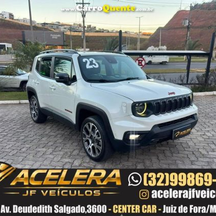 JEEP   RENEGADE S T270 1.3 TB 4X4 FLEX AUT.   BRANCO 2023 1.3 FLEX