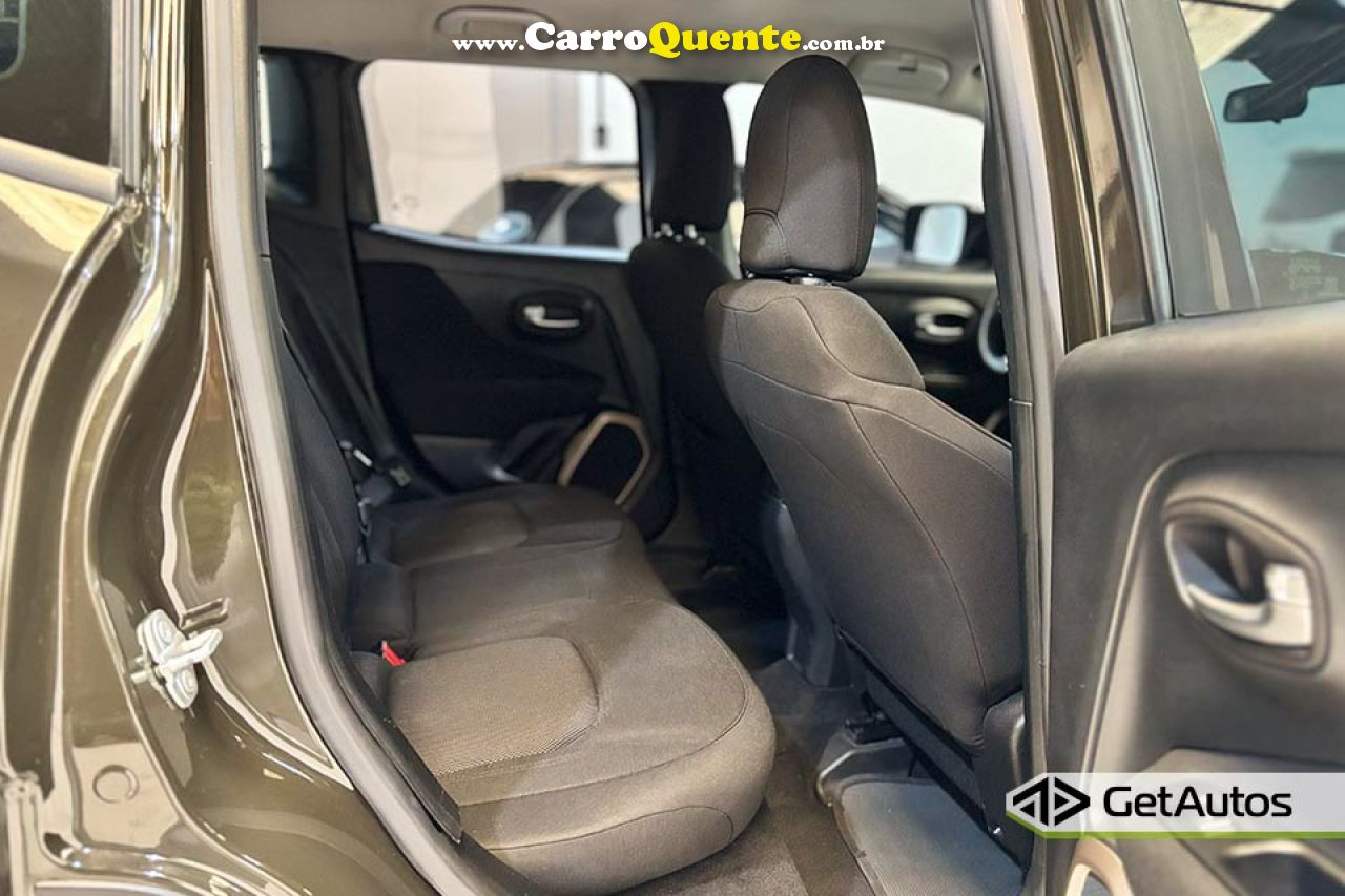 JEEP   RENEGADE1.8 4X2 FLEX 16V AUT.   VERDE 2018 1.8 FLEX - Loja