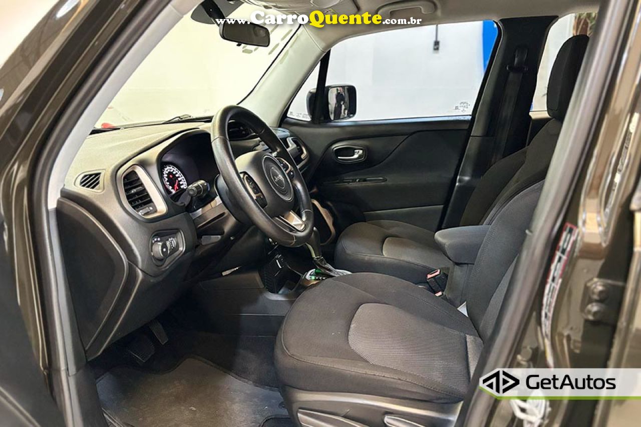 JEEP   RENEGADE1.8 4X2 FLEX 16V AUT.   VERDE 2018 1.8 FLEX - Loja