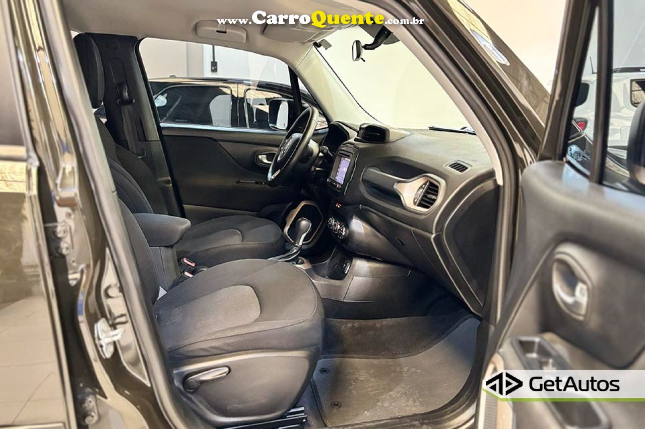 JEEP   RENEGADE1.8 4X2 FLEX 16V AUT.   VERDE 2018 1.8 FLEX - Loja