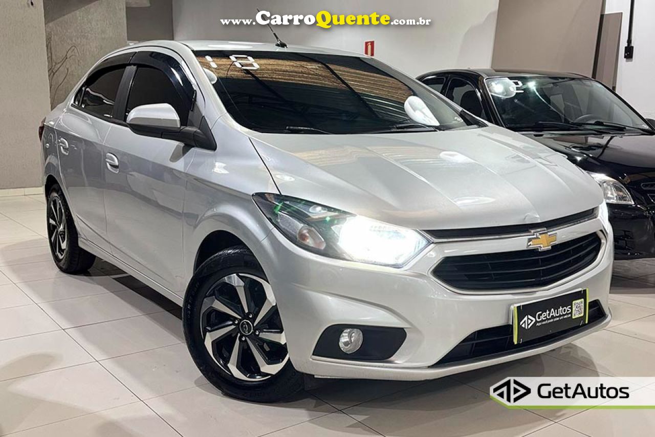 CHEVROLET   PRISMA SED. LT 1.4 8V FLEXPOWER 4P   PRATA 2018 1.4 FLEX - Loja