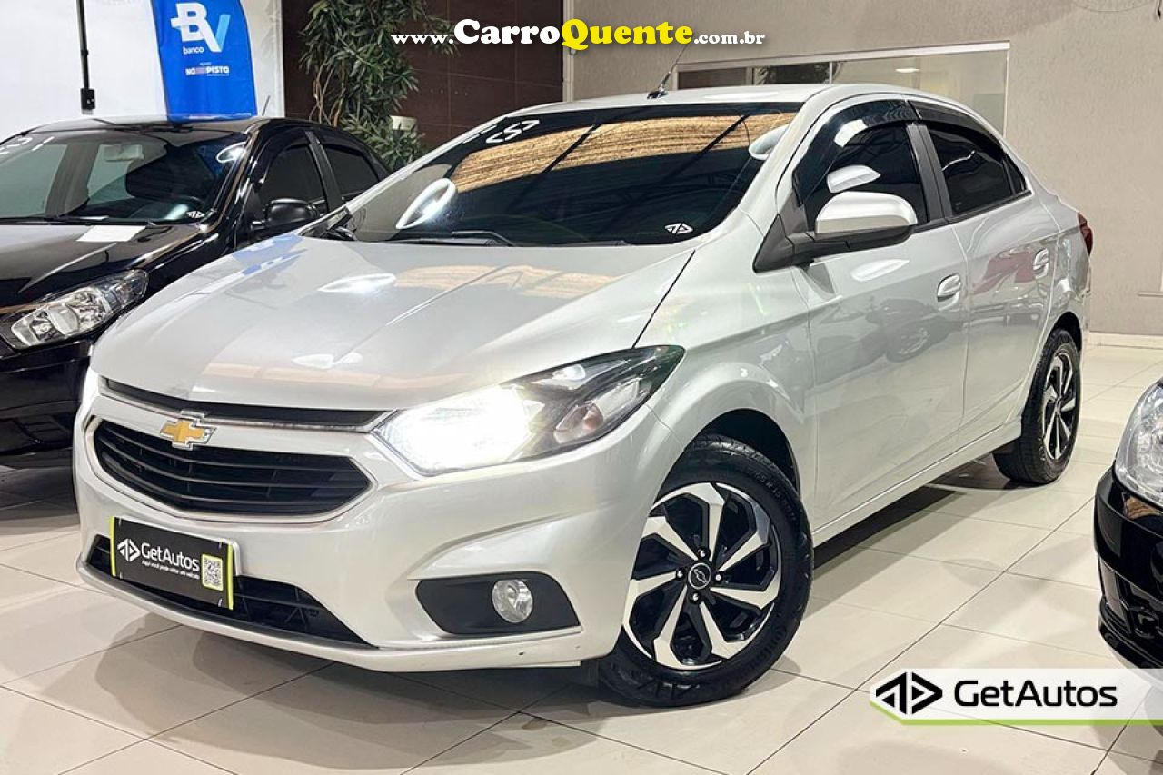 CHEVROLET   PRISMA SED. LT 1.4 8V FLEXPOWER 4P   PRATA 2018 1.4 FLEX - Loja