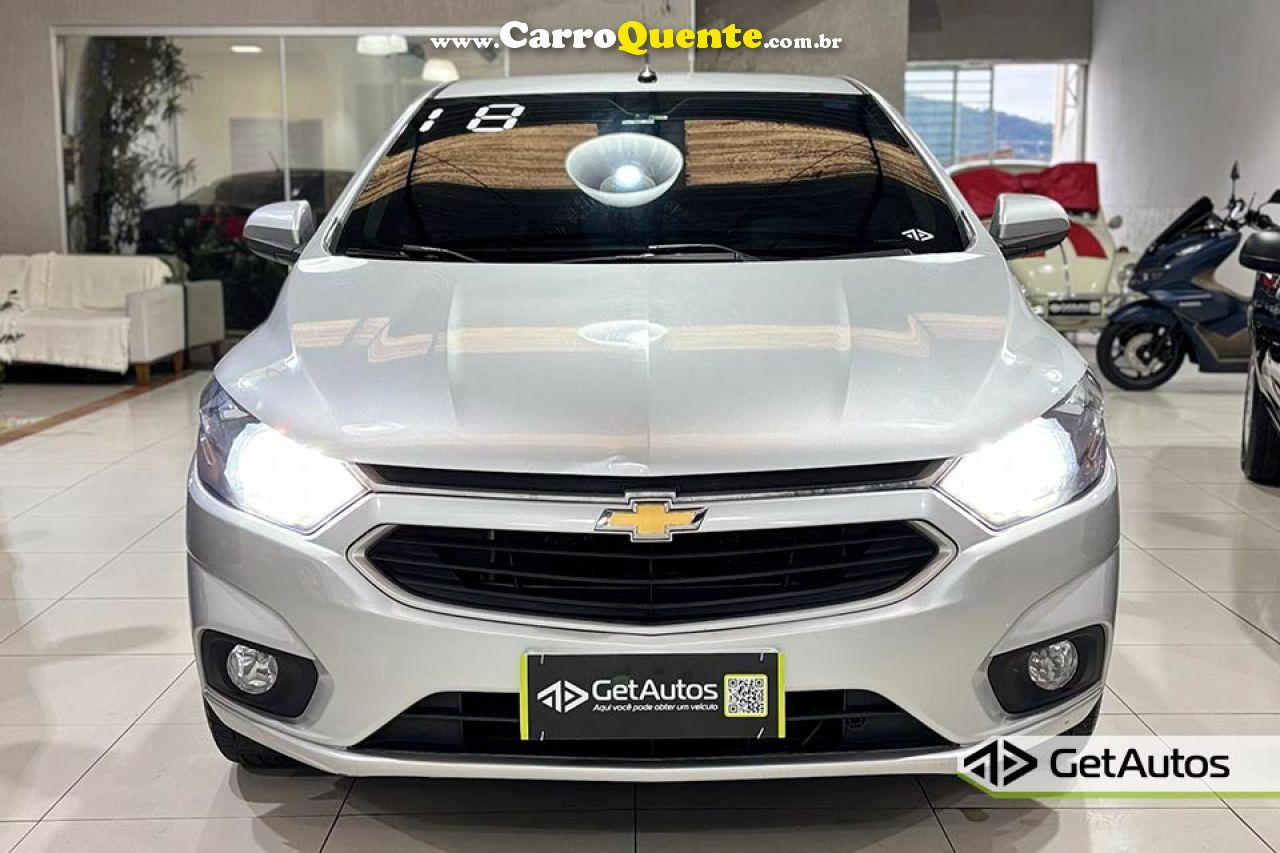 CHEVROLET   PRISMA SED. LT 1.4 8V FLEXPOWER 4P   PRATA 2018 1.4 FLEX - Loja