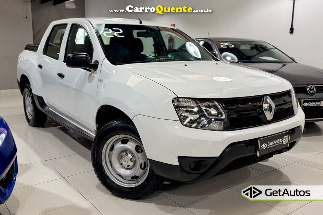RENAULT   OROCH 16 4X2   BRANCO 2022 1.6 FLEX - Loja