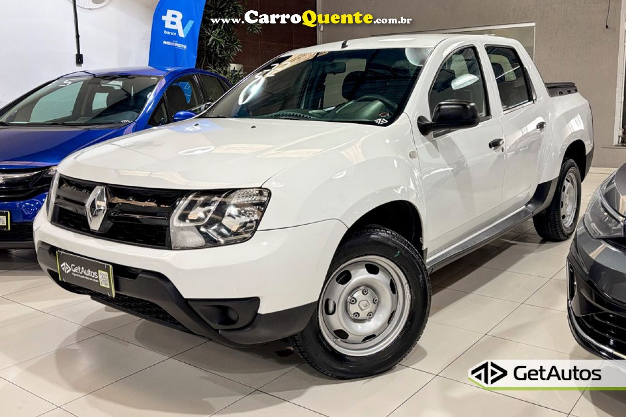 RENAULT   OROCH 16 4X2   BRANCO 2022 1.6 FLEX - Loja