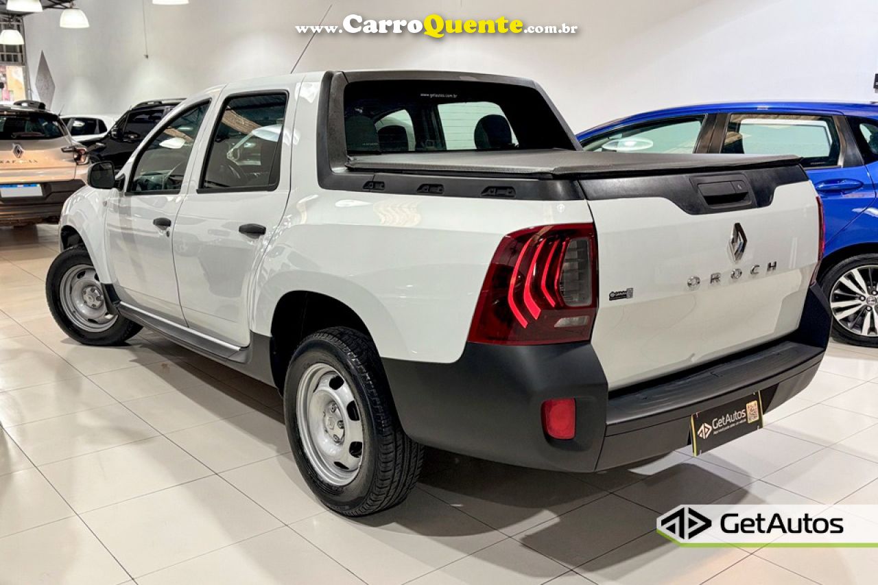 RENAULT   OROCH 16 4X2   BRANCO 2022 1.6 FLEX - Loja