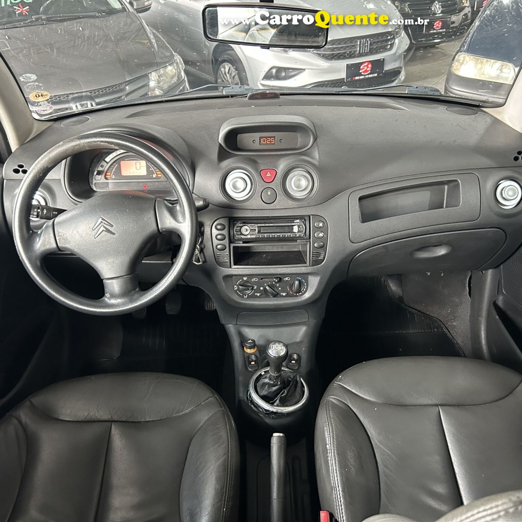 CITROËN   C3 GLX 1.4 GLX SONORA 1.4 FLEX 8V 5P   PRATA 2008 1.4 FLEX - Loja