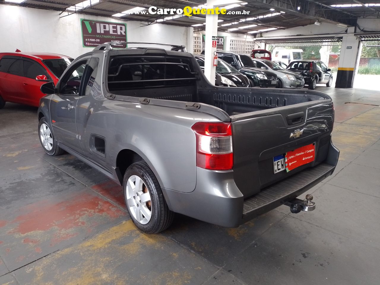 CHEVROLET   MONTANA SPORT 1.4 ECONOFLEX 8V 2P   CINZA 2012 1.4 FLEX - Loja