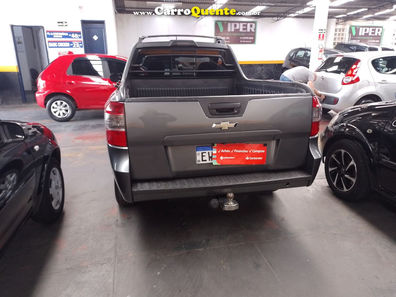 CHEVROLET   MONTANA SPORT 1.4 ECONOFLEX 8V 2P   CINZA 2012 1.4 FLEX - Loja