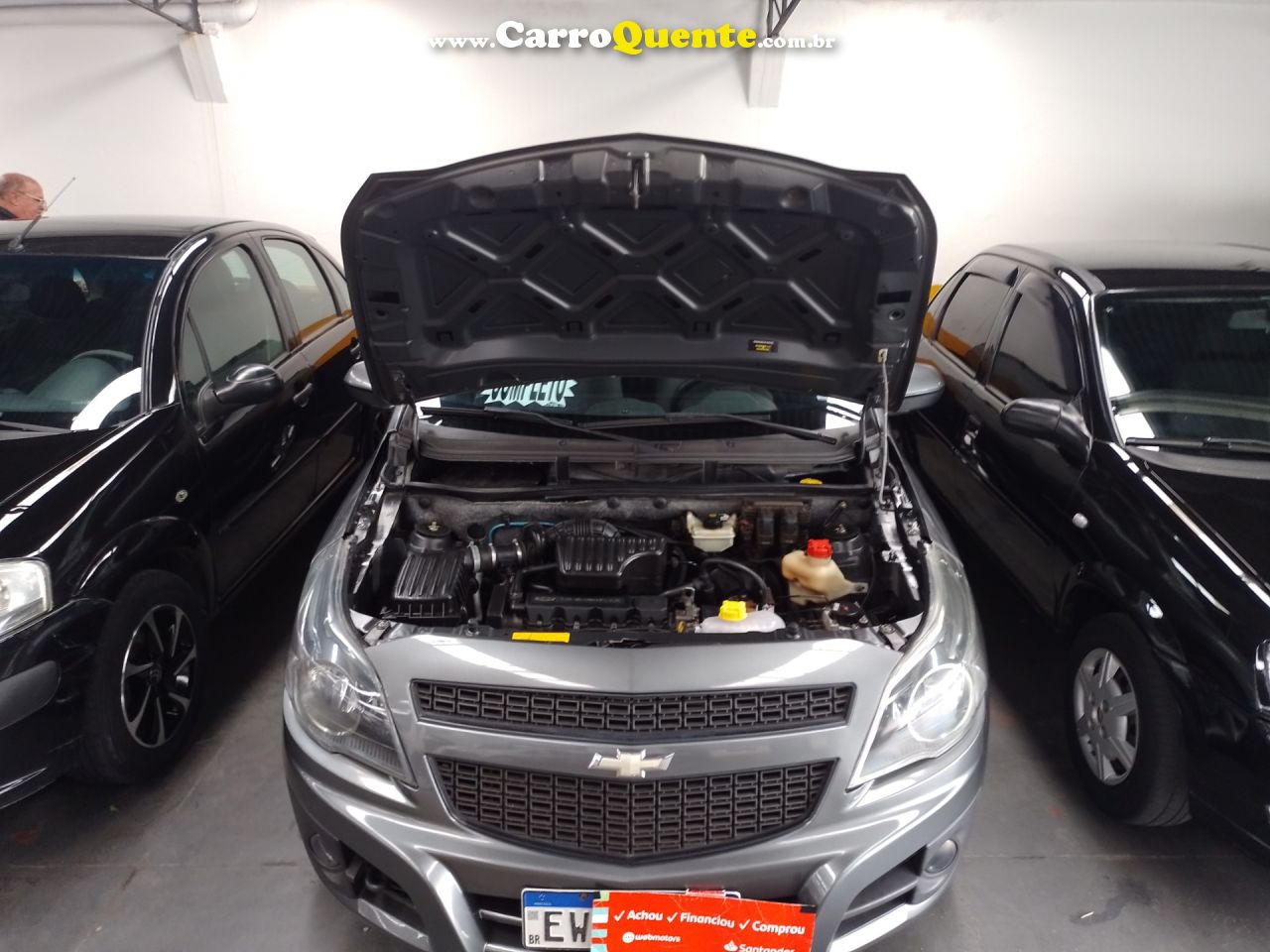 CHEVROLET   MONTANA SPORT 1.4 ECONOFLEX 8V 2P   CINZA 2012 1.4 FLEX - Loja