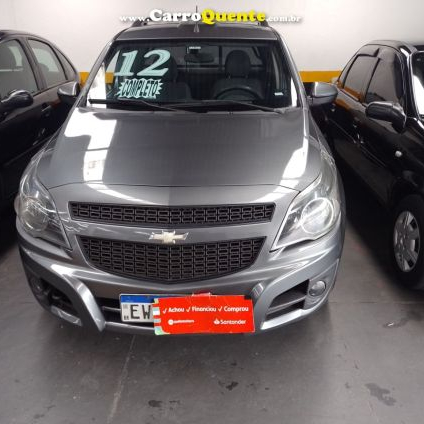 CHEVROLET   MONTANA SPORT 1.4 ECONOFLEX 8V 2P   CINZA 2012 1.4 FLEX