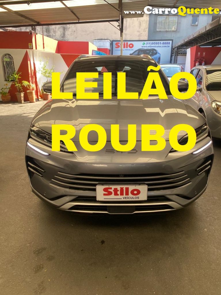 BYD   SONG PLUS PREMIUM 1.5 16V AUT. (HIBRIDO)   CINZA 2025 1.5 GASOLINA E ELÉTRICO - Loja