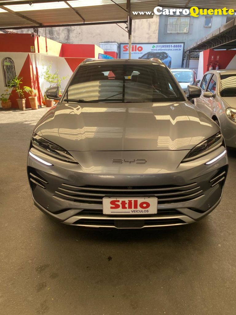 BYD   SONG PLUS PREMIUM 1.5 16V AUT. (HIBRIDO)   CINZA 2025 1.5 GASOLINA E ELÉTRICO - Loja