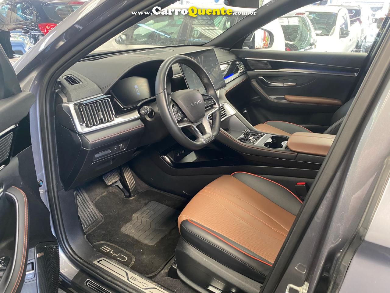 BYD   SONG PLUS PREMIUM 1.5 16V AUT. (HIBRIDO)   CINZA 2025 1.5 GASOLINA E ELÉTRICO - Loja