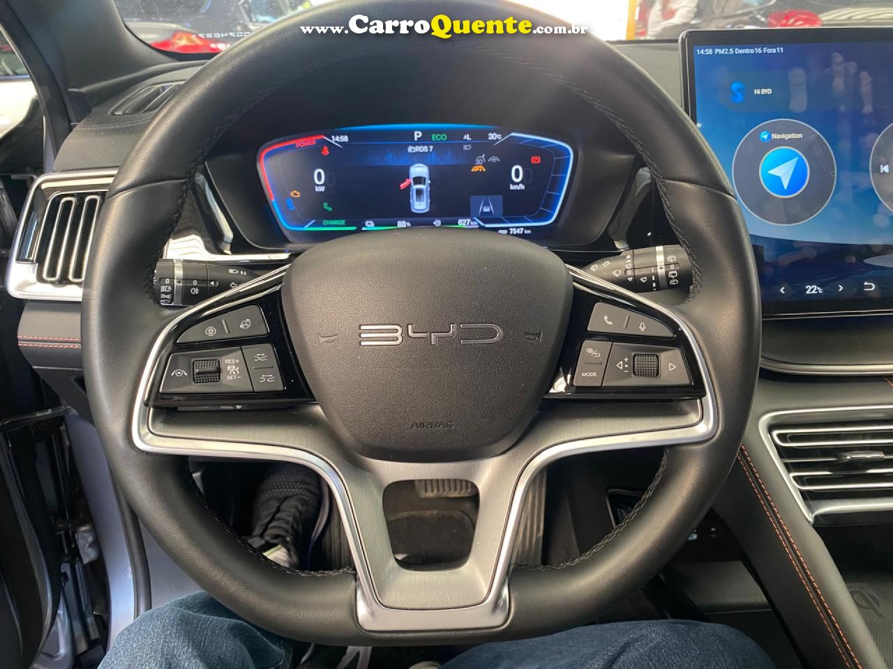 BYD   SONG PLUS PREMIUM 1.5 16V AUT. (HIBRIDO)   CINZA 2025 1.5 GASOLINA E ELÉTRICO - Loja