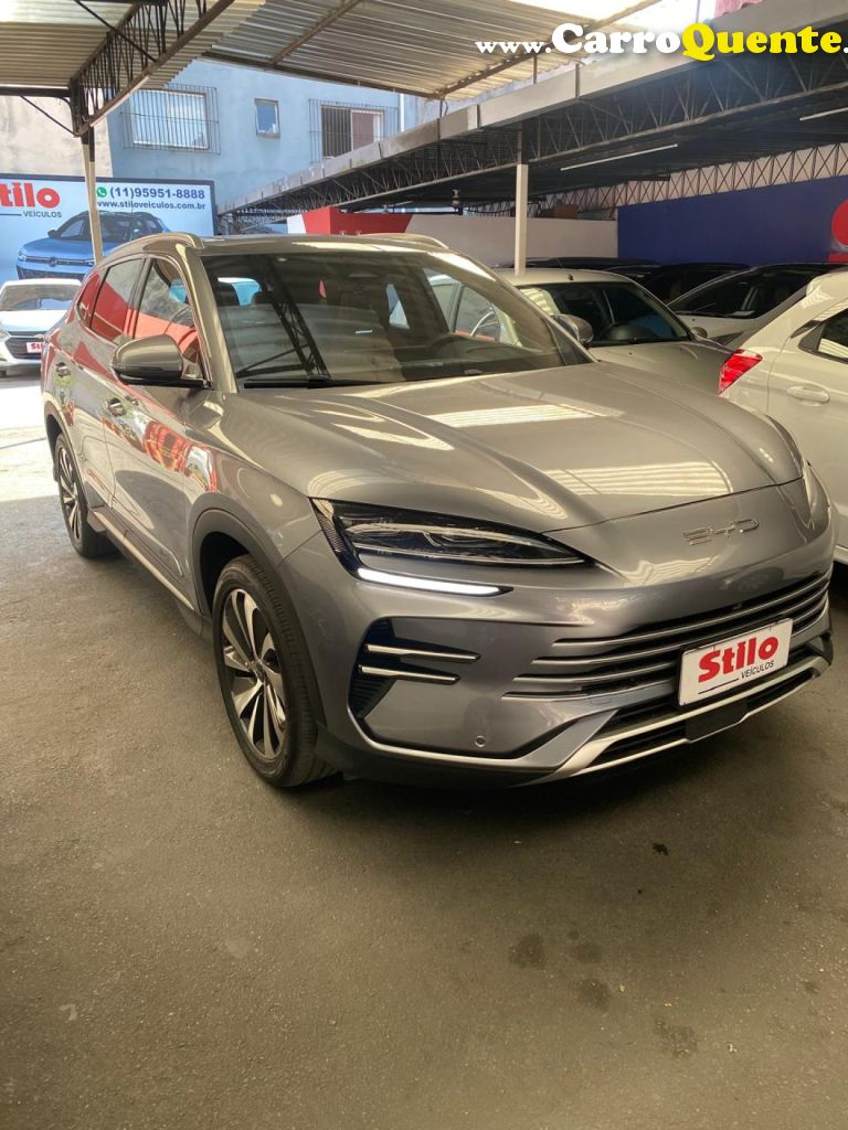 BYD   SONG PLUS PREMIUM 1.5 16V AUT. (HIBRIDO)   CINZA 2025 1.5 GASOLINA E ELÉTRICO - Loja
