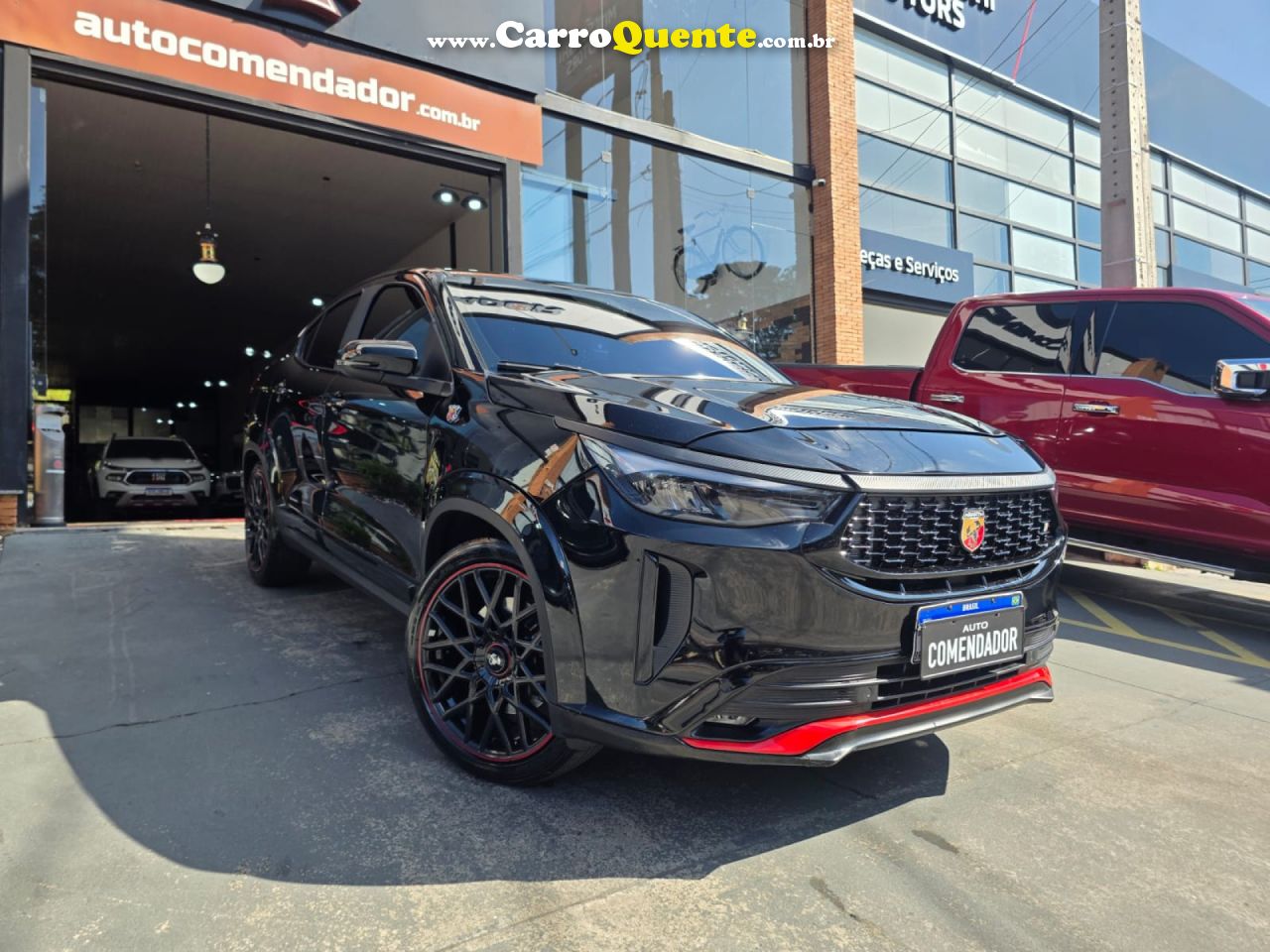 FIAT   FASTBACK ABARTH 1.3 270 T.FLEX AUT.   PRETO 2025 1.3 FLEX - Loja