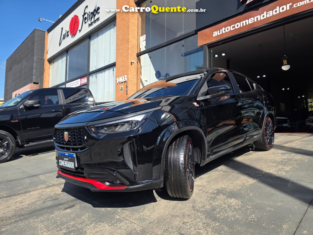 FIAT   FASTBACK ABARTH 1.3 270 T.FLEX AUT.   PRETO 2025 1.3 FLEX - Loja