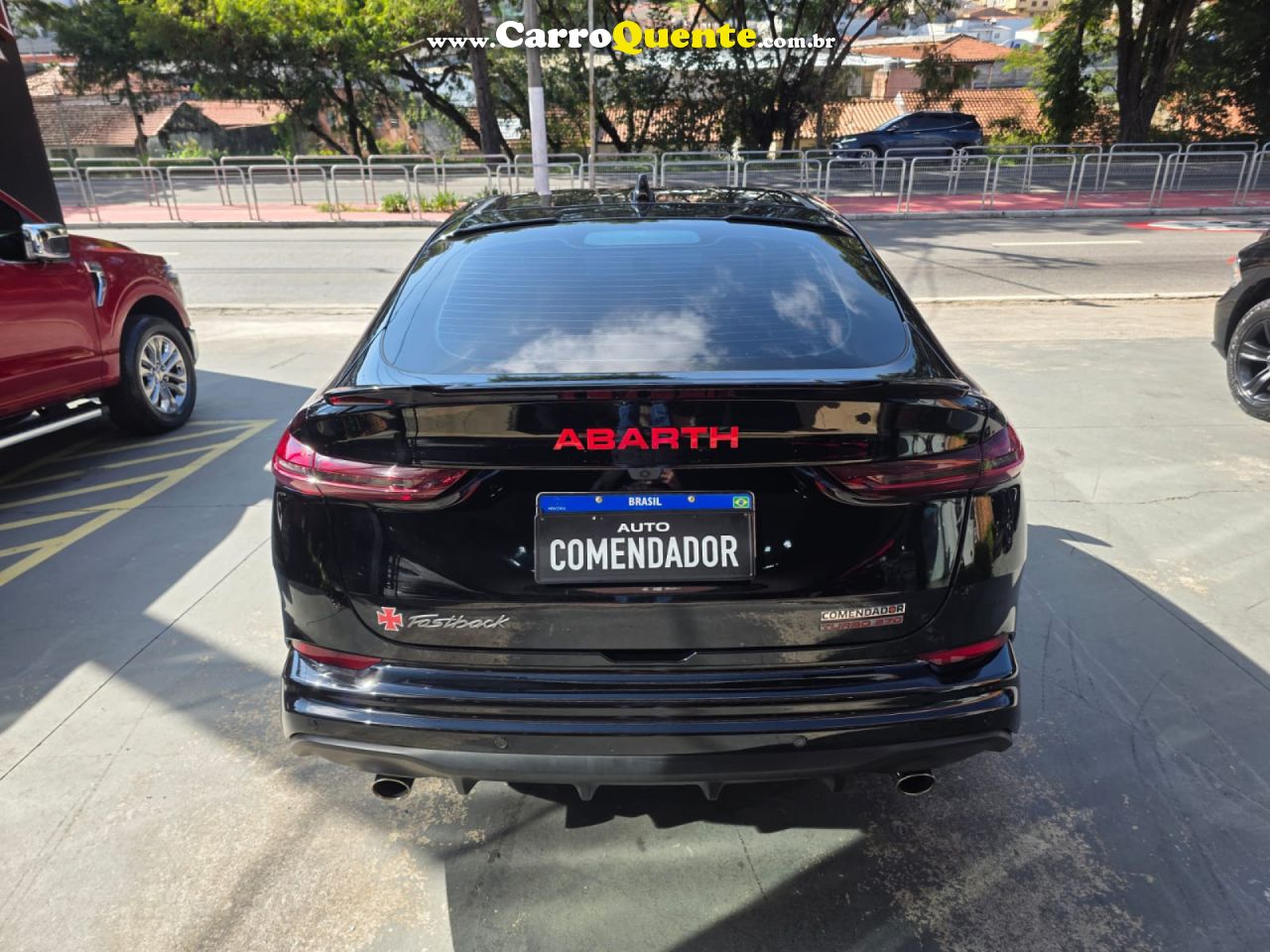FIAT   FASTBACK ABARTH 1.3 270 T.FLEX AUT.   PRETO 2025 1.3 FLEX - Loja