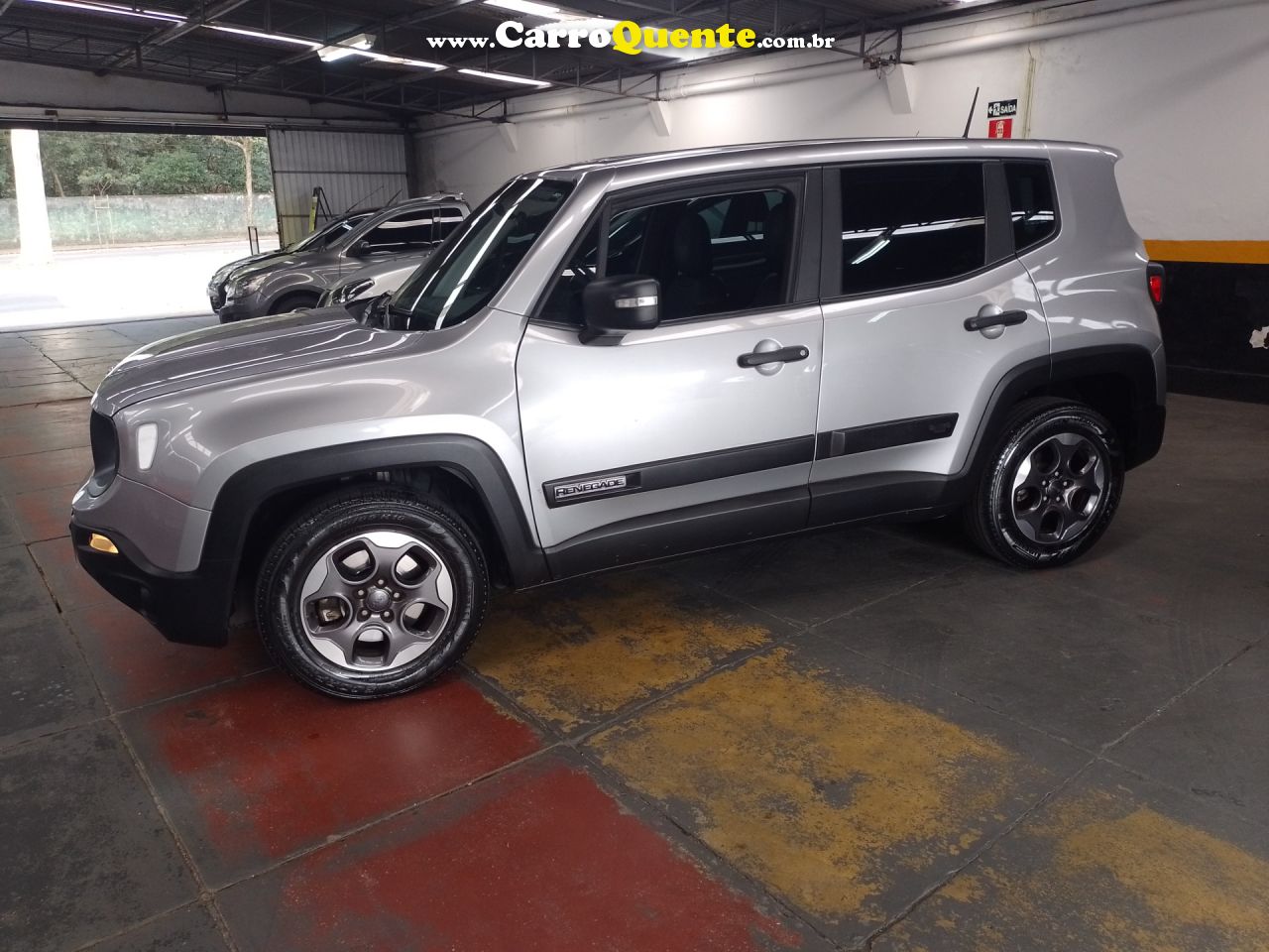 JEEP   RENEGADE1.8 4X2 FLEX 16V AUT.   PRATA 2019 1.8 FLEX - Loja