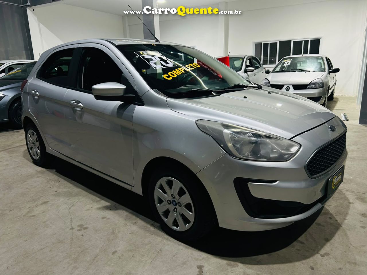 FORD   KA 1.0 SESE PLUS TIVCT FLEX 5P   PRATA 2020 1.0 FLEX - Loja